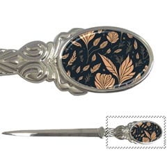 Background Pattern Leaves Texture Letter Opener