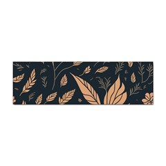 Background Pattern Leaves Texture Sticker (bumper)