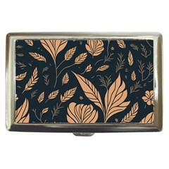 Background Pattern Leaves Texture Cigarette Money Case