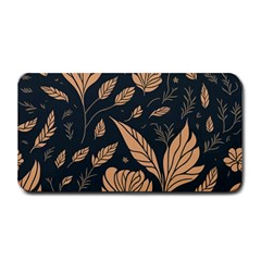 Background Pattern Leaves Texture Medium Bar Mat