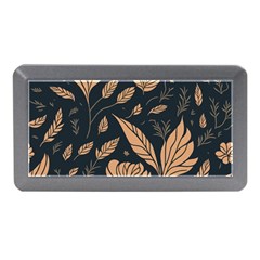 Background Pattern Leaves Texture Memory Card Reader (mini) by Maspions