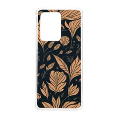 Background Pattern Leaves Texture Samsung Galaxy S20 Ultra 6 9 Inch Tpu Uv Case