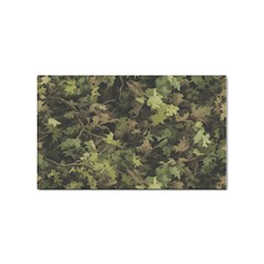 Green Camouflage Military Army Pattern Sticker Rectangular (100 Pack) by Maspions