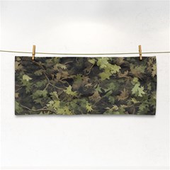 Green Camouflage Military Army Pattern Hand Towel