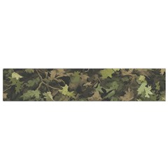 Green Camouflage Military Army Pattern Small Premium Plush Fleece Scarf by Maspions