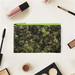 Green Camouflage Military Army Pattern Cosmetic Bag (XS) Front