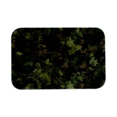 Green Camouflage Military Army Pattern Open Lid Metal Box (silver)  