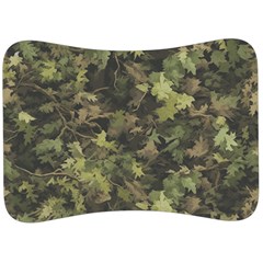 Green Camouflage Military Army Pattern Velour Seat Head Rest Cushion