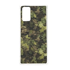 Green Camouflage Military Army Pattern Samsung Galaxy Note 20 Tpu Uv Case by Maspions