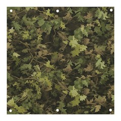 Green Camouflage Military Army Pattern Banner And Sign 3  X 3 