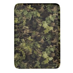 Green Camouflage Military Army Pattern Rectangular Glass Fridge Magnet (4 Pack)