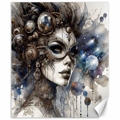 Woman In Space Canvas 8  X 10  by CKArtCreations