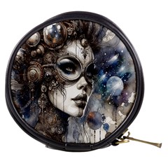 Woman In Space Mini Makeup Bag by CKArtCreations