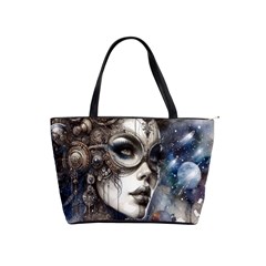 Woman In Space Classic Shoulder Handbag by CKArtCreations