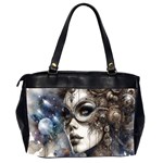 Woman in Space Oversize Office Handbag (2 Sides) Back