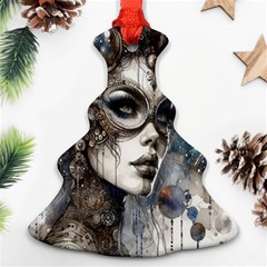 Woman In Space Christmas Tree Ornament (two Sides)