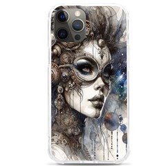 Woman In Space Iphone 12 Pro Max Tpu Uv Print Case by CKArtCreations