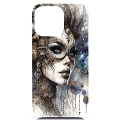 Woman In Space Iphone 14 Pro Max Black Uv Print Case by CKArtCreations