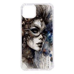 Woman In Space Iphone 14 Plus Tpu Uv Print Case by CKArtCreations