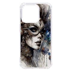 Woman In Space Iphone 14 Pro Tpu Uv Print Case by CKArtCreations