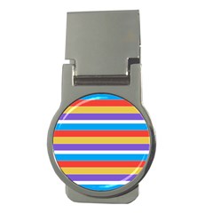 Stripes Pattern Design Lines Money Clips (round) 