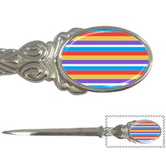 Stripes Pattern Design Lines Letter Opener