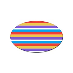 Stripes Pattern Design Lines Sticker Oval (100 Pack)