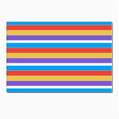 Stripes Pattern Design Lines Postcards 5  X 7  (pkg Of 10)