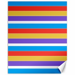 Stripes Pattern Design Lines Canvas 16  X 20 