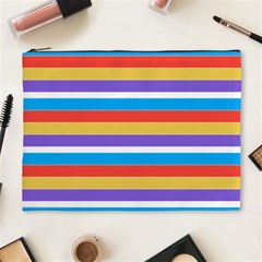 Stripes Pattern Design Lines Cosmetic Bag (xl)