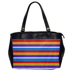 Stripes Pattern Design Lines Oversize Office Handbag