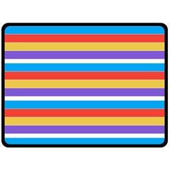 Stripes Pattern Design Lines Fleece Blanket (large)