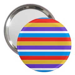 Stripes Pattern Design Lines 3  Handbag Mirrors