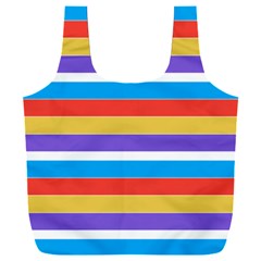 Stripes Pattern Design Lines Full Print Recycle Bag (xxxl)