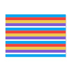 Stripes Pattern Design Lines Crystal Sticker (a4)