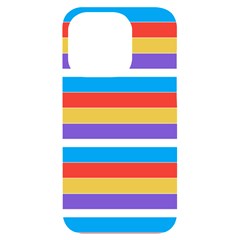 Stripes Pattern Design Lines Iphone 14 Pro Black Uv Print Case by Maspions