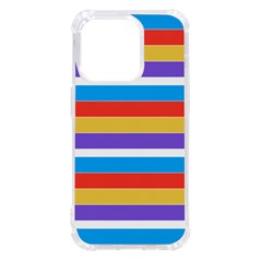 Stripes Pattern Design Lines Iphone 14 Pro Tpu Uv Print Case