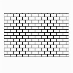 Bricks Wall Pattern Seamless Postcards 5  X 7  (pkg Of 10)