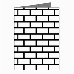 Bricks Wall Pattern Seamless Greeting Cards (pkg Of 8) by Maspions