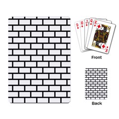 Bricks Wall Pattern Seamless Playing Cards Single Design (rectangle)