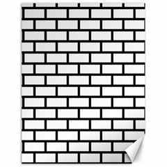 Bricks Wall Pattern Seamless Canvas 18  X 24  by Maspions