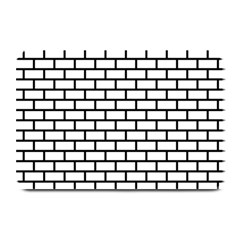 Bricks Wall Pattern Seamless Plate Mats