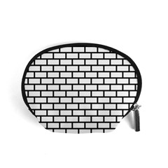 Bricks Wall Pattern Seamless Accessory Pouch (small)