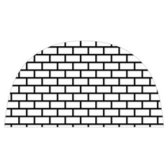 Bricks Wall Pattern Seamless Anti Scalding Pot Cap