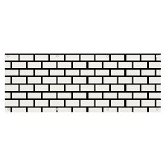 Bricks Wall Pattern Seamless Banner And Sign 8  X 3 