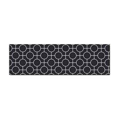 Geometric Pattern Design White Sticker (bumper)