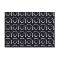 Geometric Pattern Design White Sticker A4 (100 Pack) by Maspions