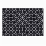 Geometric Pattern Design White Postcard 4 x 6  (Pkg of 10) Front