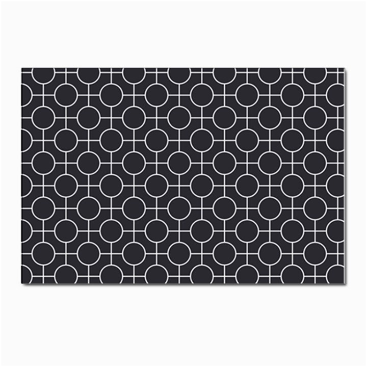 Geometric Pattern Design White Postcard 4 x 6  (Pkg of 10)