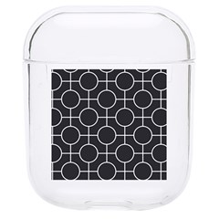 Geometric Pattern Design White Hard Pc Airpods 1/2 Case by Maspions